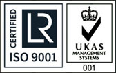 ISO9001 & UKAS Logos