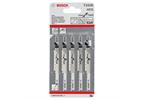 Bosch Jigsaw Blade T101B Softwood 5pk