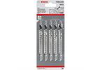 Bosch Jigsaw Blade T301CD Clean Wood 5pk