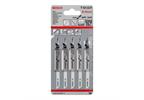 Bosch Jigsaw Blade T101AOF Curved Cut Hardwood 5pk