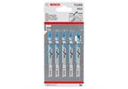 Bosch Jigsaw Blade T118B Basic Medium Metal 5pk