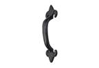 Black Antique Fleur De Lys Pull Handle