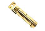 Necked Barrel Bolt Polished Brass