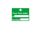 Your First Aider is Located At