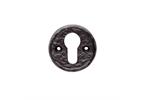 Black Antique Euro Escutcheon