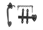 Black Antique Gate Latch