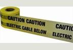 Elec Cable Below Underground Caution Tape