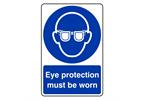 Eye Protect Must Be Worn