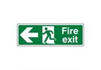 Fire Exit Arrow Left