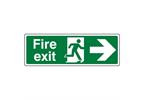 Fire Exit Arrow Right