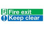 Fire Exit Keep Clear