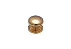 Knob Polished Brass