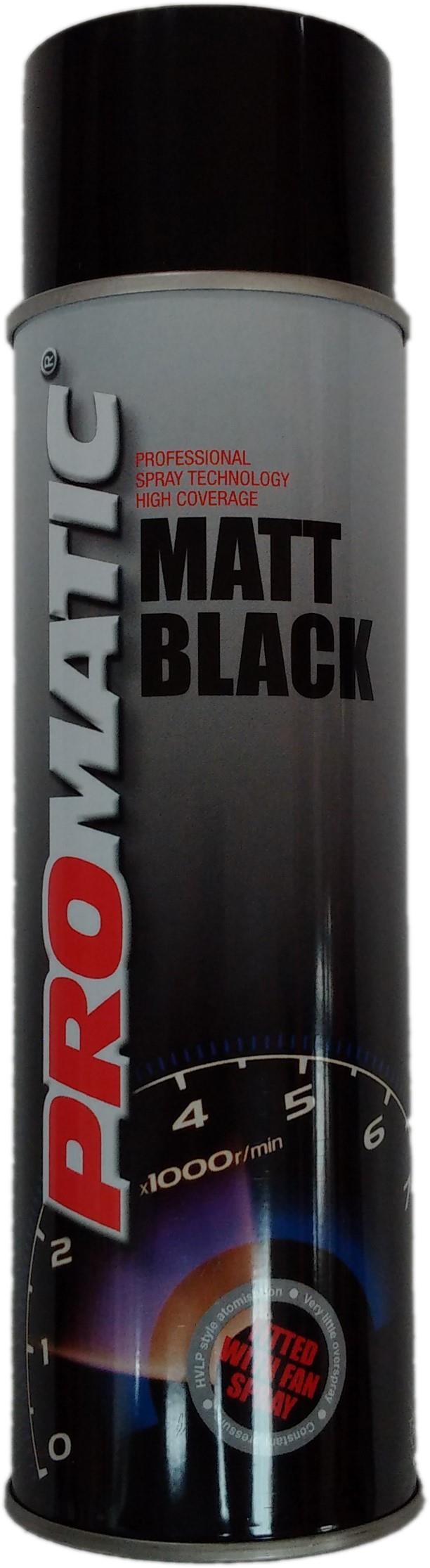 Matt Black Aerosol Spray Paint Wessex Fixings