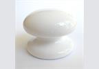 White Ceramic Knob