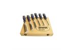 6 Piece Irwin Splitproof Pro Bevel Edge Chisel Set